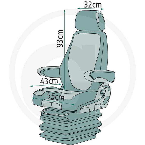 Sitzbezug passend für Grammer